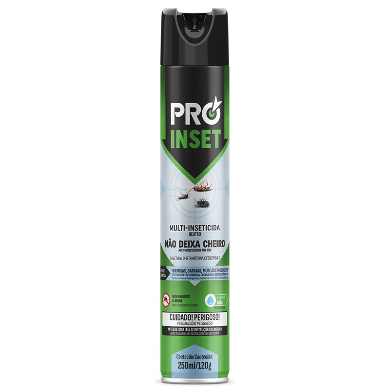 MULTI-INSETICIDA PROINSET BASTON SEM CHEIRO - CX COM 12 UN