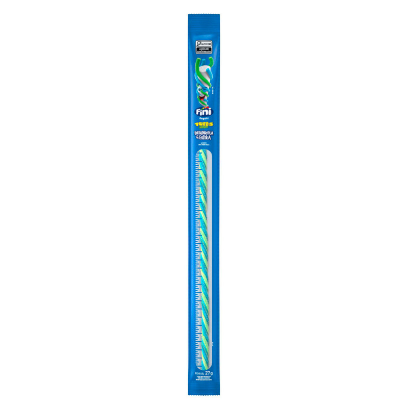 TUBES FINI GIGANTE 27GR DESENROLA E ESTIKA FRAMBOESA - DP COM 24 UN