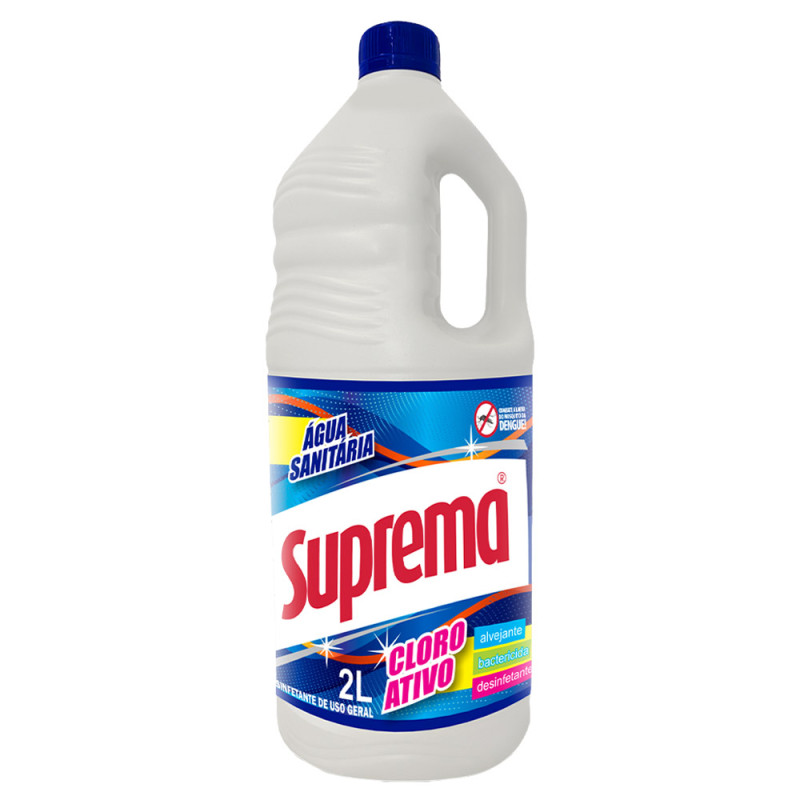 ÁGUA SANITÁRIA SUPREMA 2 LITROS - CX COM 6 UN