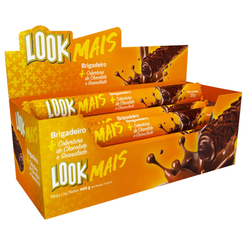 CHOCOLATE LOOK MAIS ITAMARATY 20GR BRIGADEIRO - DP COM 20 UN