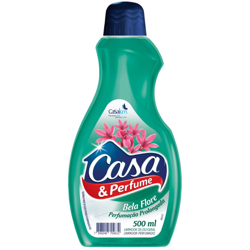LIMPADOR PERFUMADO CASA & PERFUME 500ML BELA FLORE - CX COM 12 UN
