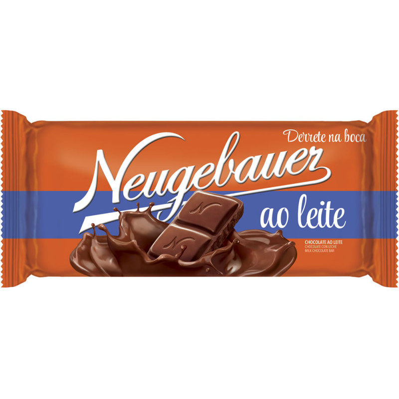 CHOCOLATE NEUGEBAUER 80GR AO LEITE - DP COM 16 UN