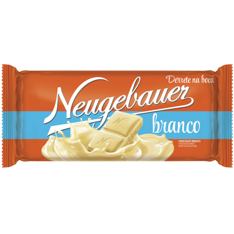 CHOCOLATE NEUGEBAUER 80GR BRANCO - DP COM 16 UN