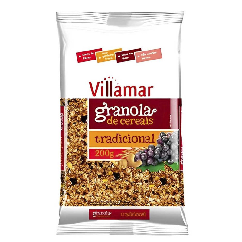GRANOLA KOBBER VILLAMAR 200GR - CX COM 25 UN
