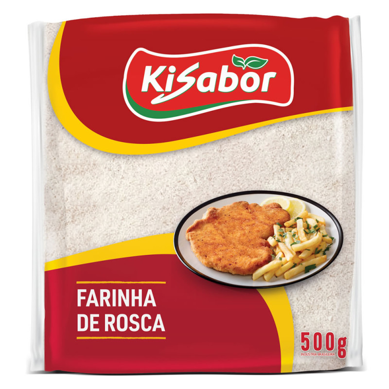 FARINHA DE ROSCA KISABOR 500GR - FD COM 12 UN