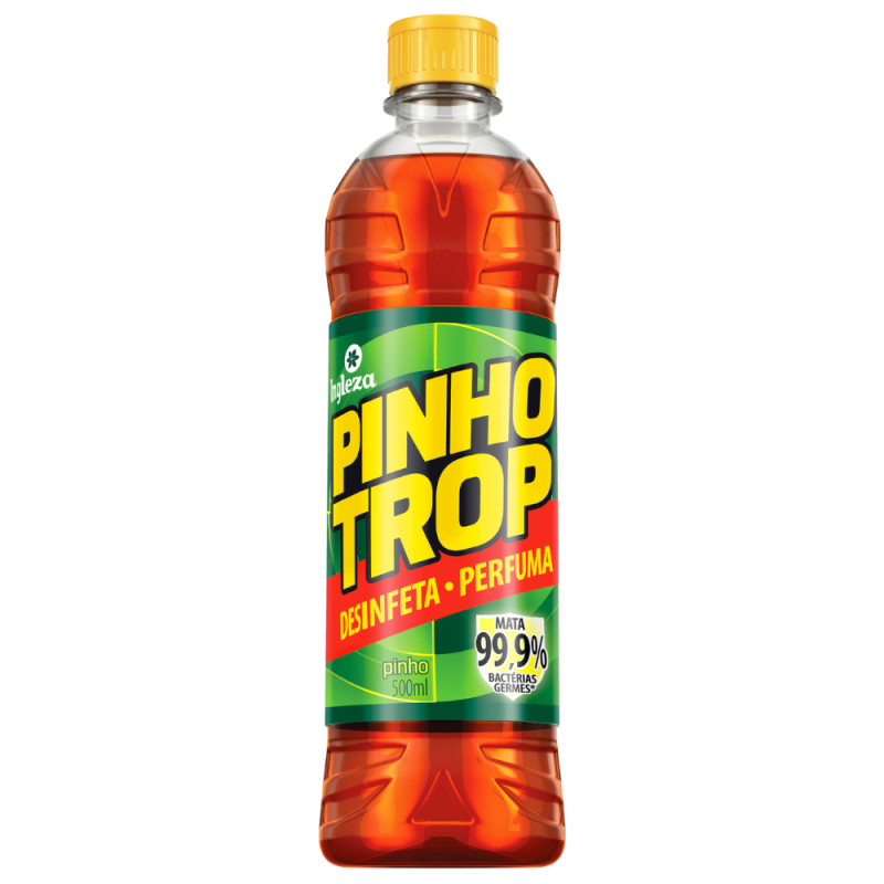 DESINFETANTE PINHO TROP UAU 500ML - TRADICIONAL CX COM 12 UN