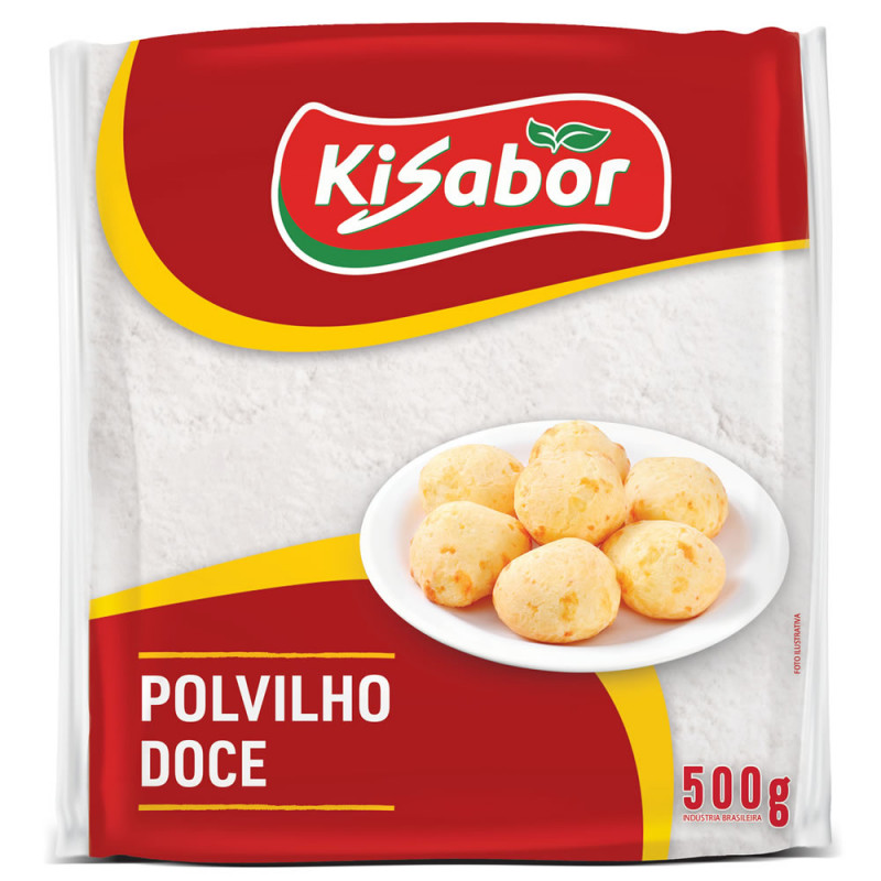 POLVILHO DOCE KISABOR 500GR - FD COM 12 UN