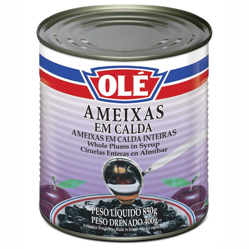 AMEIXAS EM CALDAS OLÉ 400GR LATA - CX COM 12 UN