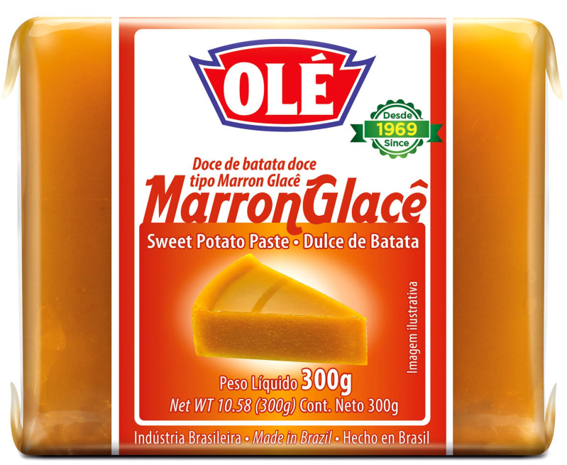 MARRON GLACE OLÉ 300GR FLOW PACK - CX COM 24 UN