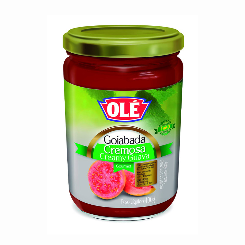 GOIABADA CREMOSA OLÉ 400GR VIDRO - CX COM 12 UN