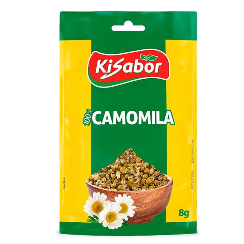CAMOMILA KISABOR 8GR - CX COM 12 UN