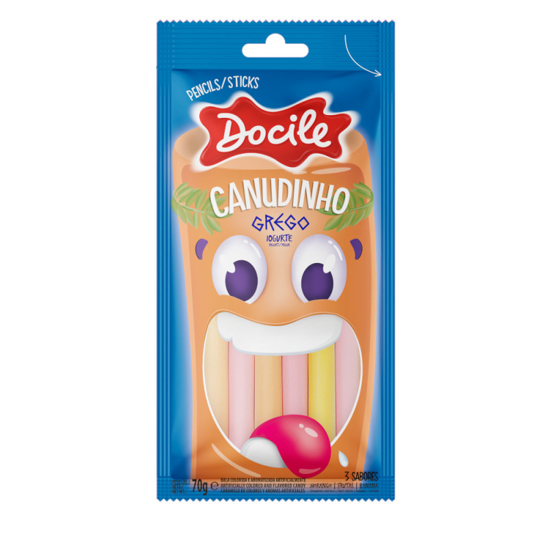TUBES DOCILE 70GR GREGO IOGURTE - CX COM 12 PC