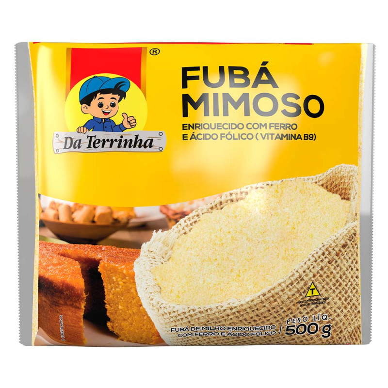 FUBÁ MIMOSO TRADICIONAL DA TERRINHA 500GR - FD COM 12 UN