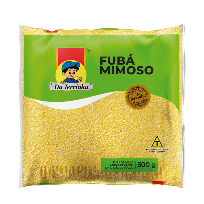 FUBÁ MIMOSO TRADICIONAL DA TERRINHA 500GR - FD COM 12 UN