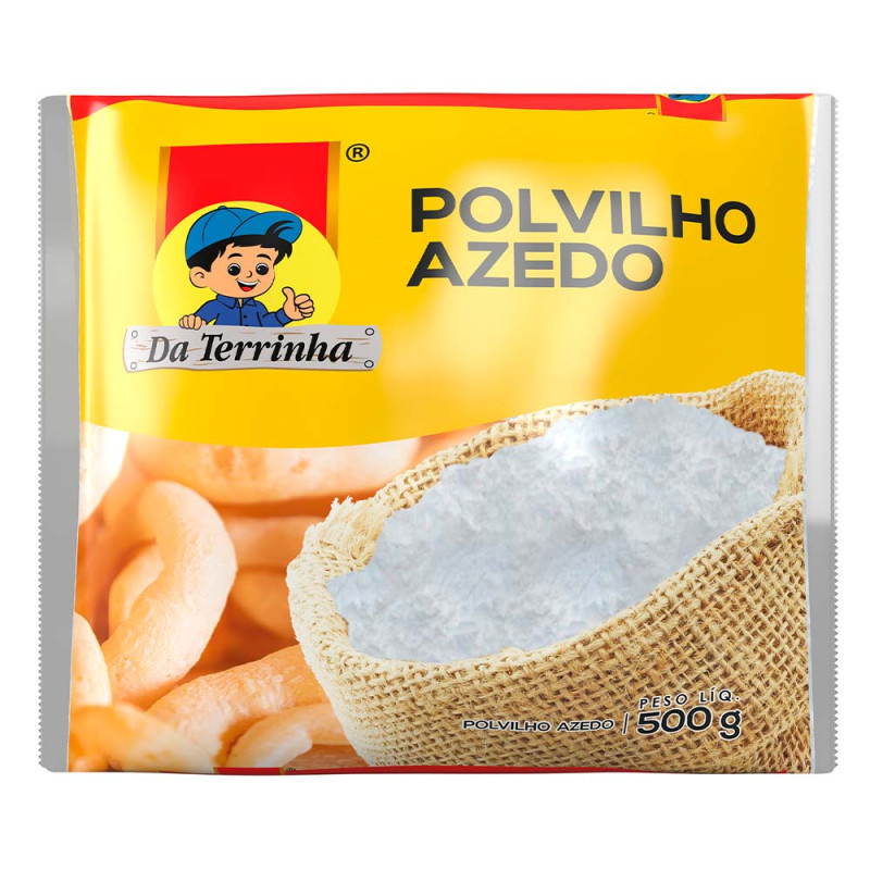 POLVILHO DA TERRINHA 500GR AZEDO - FD COM 12 UN