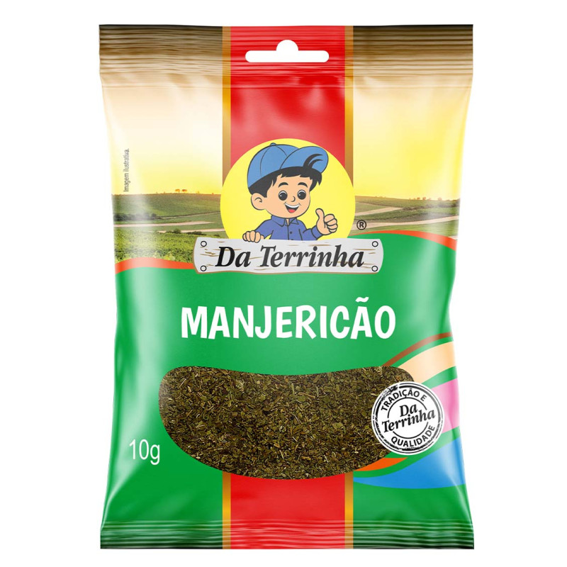 MANJERICÃO DA TERRINHA 10GR - CX COM 12 UN
