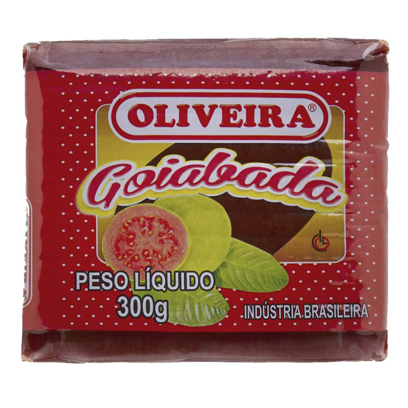 GOIABADA OLIVEIRA 300GR FLOW PACK - CX COM 36 UN