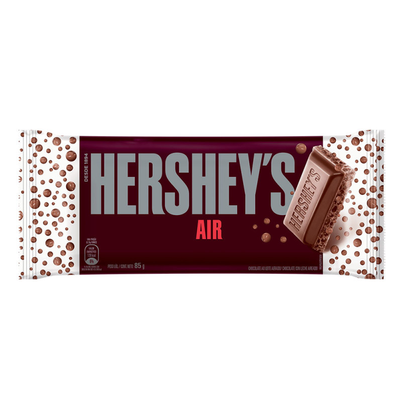 CHOCOLATE HERSHEY'S BARRA 85GR AERADA - DP COM 16 UN
