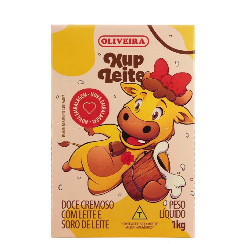 DOCE DE LEITE OLIVEIRA CREMOSO 20GR XUP- LEITE - DP COM 50 UN