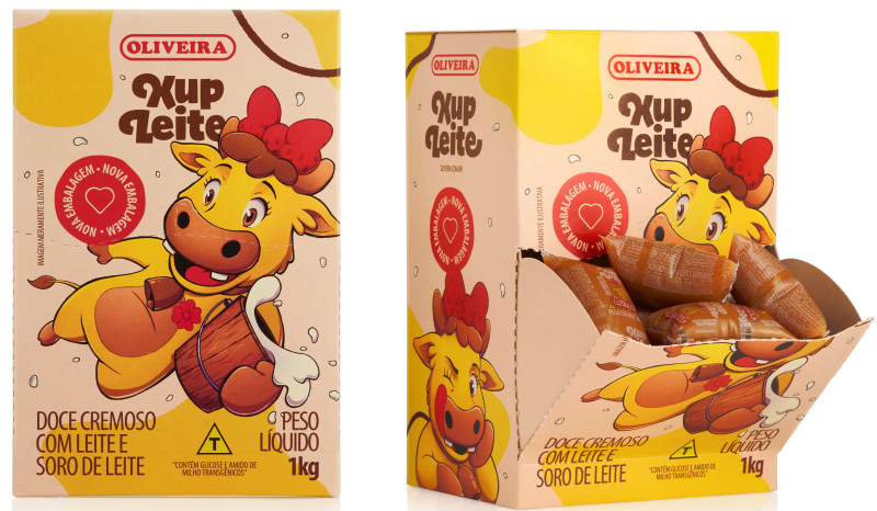 DOCE DE LEITE OLIVEIRA CREMOSO 20GR XUP- LEITE - DP COM 50 UN