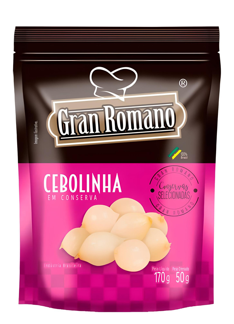 CEBOLINHA GRAN ROMANO SACHE 50GR - TRADICIONAL CX COM 36 UN