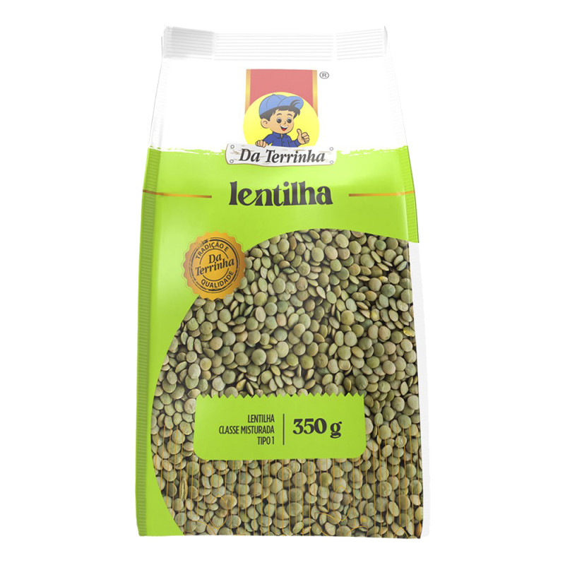 LENTILHA DA TERRINHA 500GR - FD COM 12 PC
