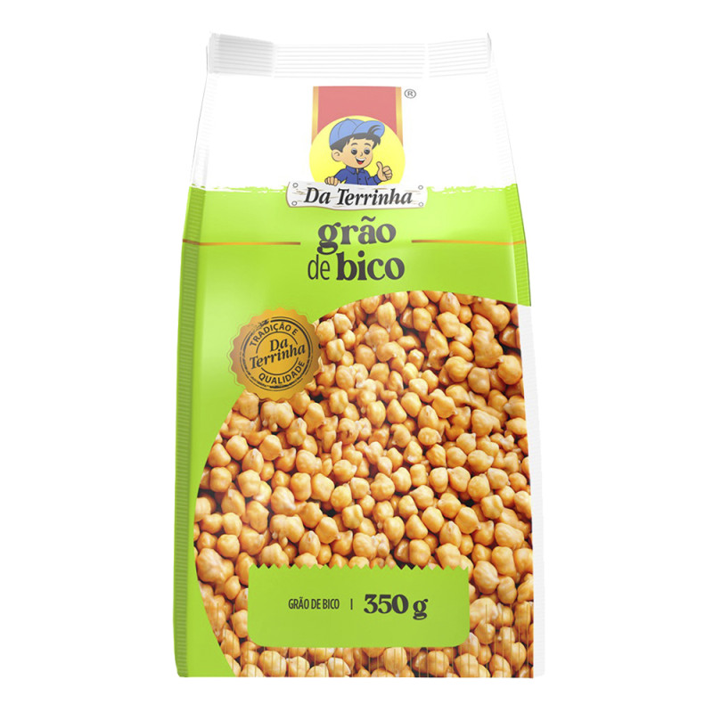 GRÃO DE BICO DA TERRINHA 500GR - FD COM 12 PC