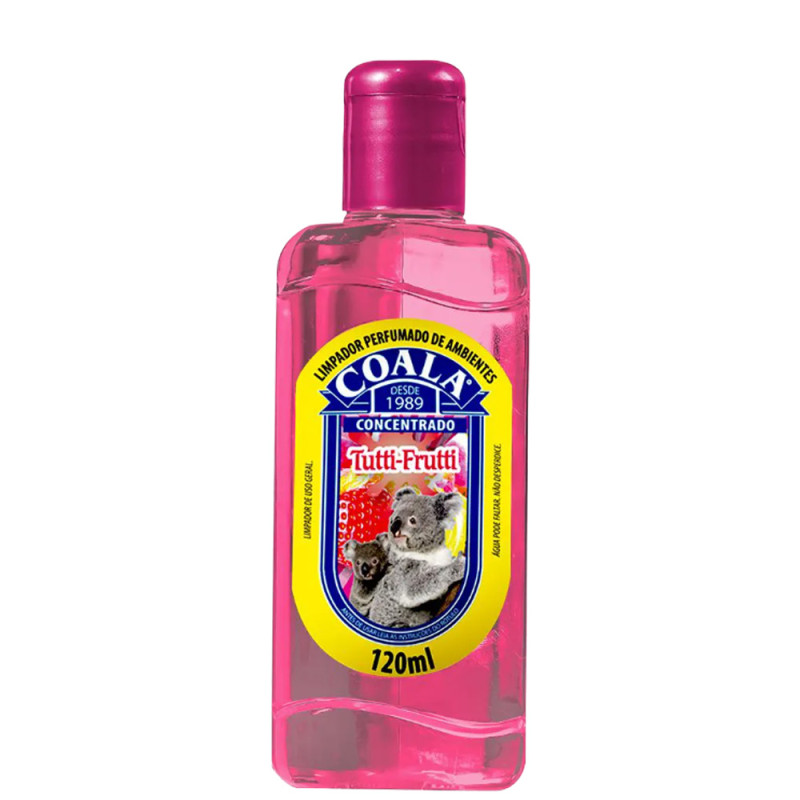 LIMPADOR PERFUMADO CONCENTRADO COALA 120ML TUTTI-FRUTTI - PC COM 3 UN