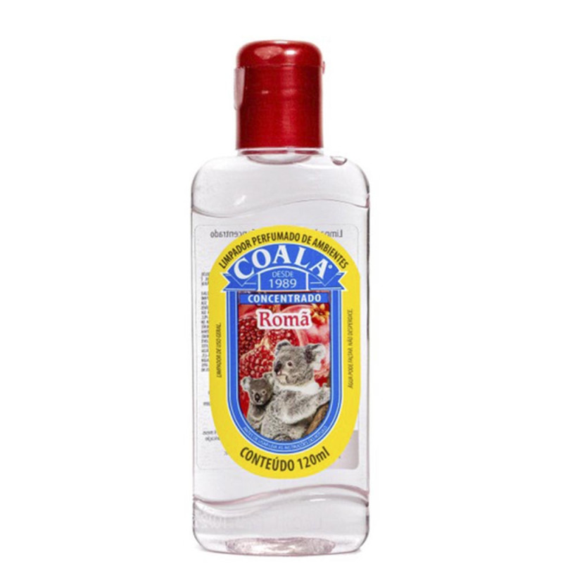 LIMPADOR PERFUMADO CONCENTRADO COALA 120ML ROMÃ - PC COM 3 UN