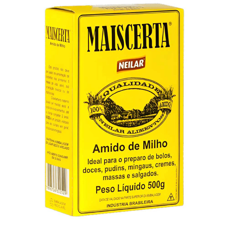 AMIDO DE MILHO MAISCERTA NEILAR 500GR - CX COM 12 UN