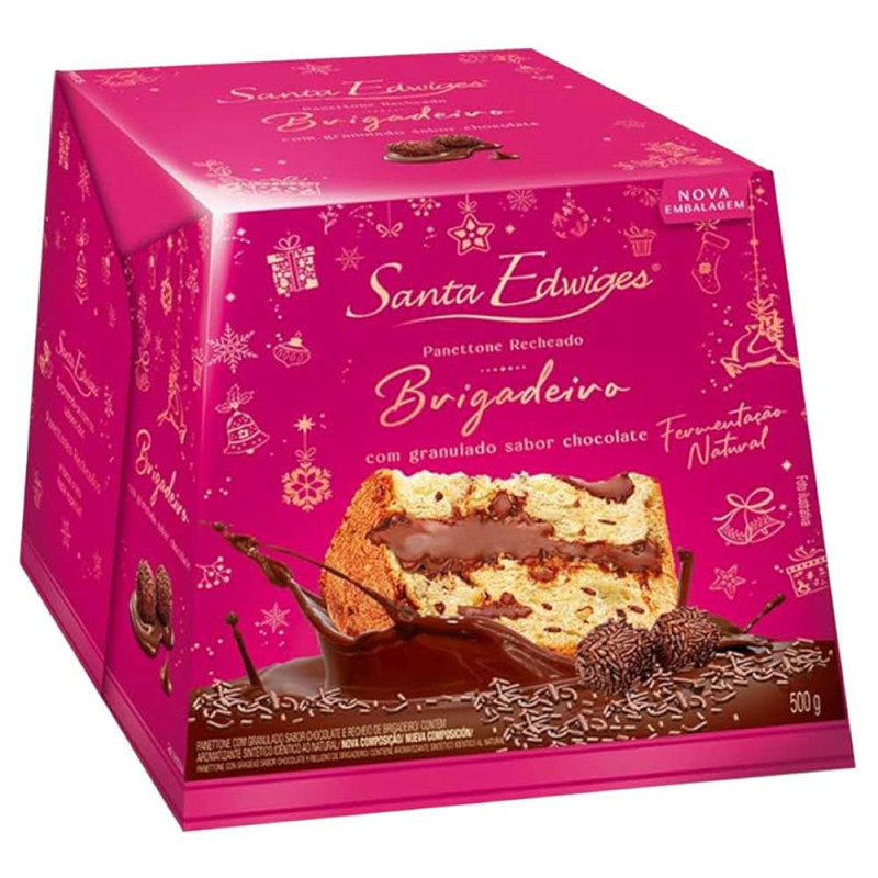 PANETTONE SANTA EDWIGES 500GR BRIGADEIRO - UNIDADE