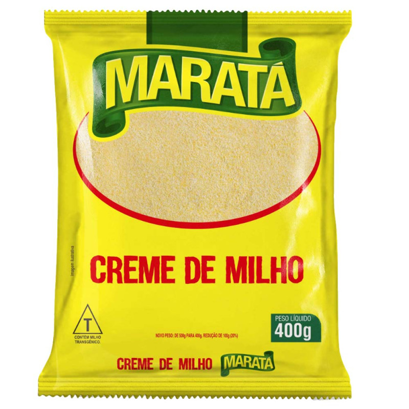 CREME DE MILHO MARATÁ 500GR - FD COM 20 PC