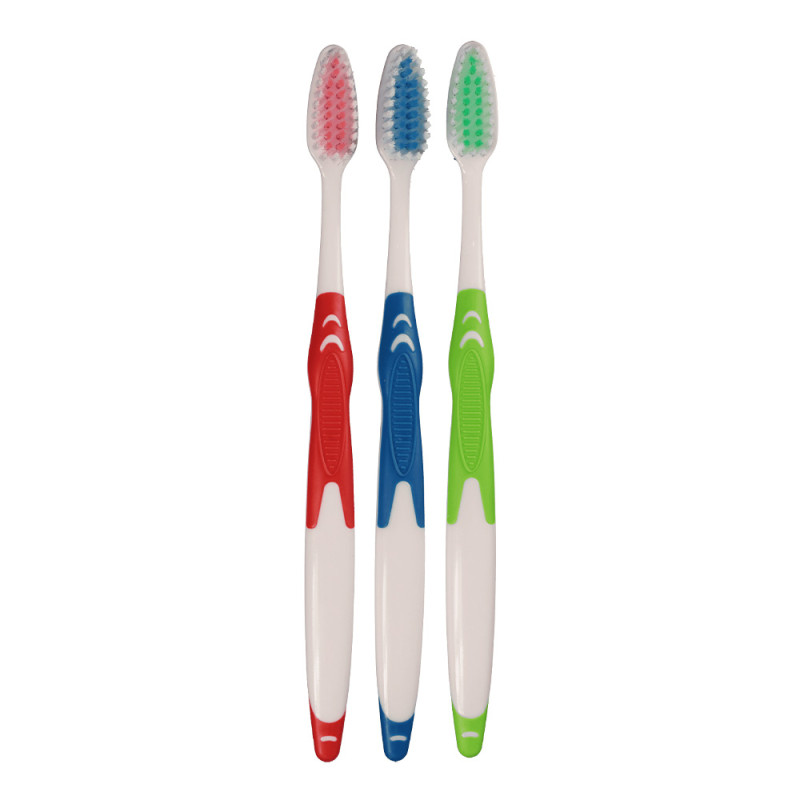 ESCOVA DENTAL ADULTO TRI GREEN C/03 MACIA - PC COM 12 UN