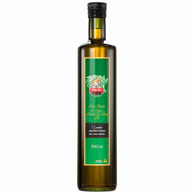 ÓLEO MISTO FAISÃO 500ML VIDRO - CX COM 12 UN