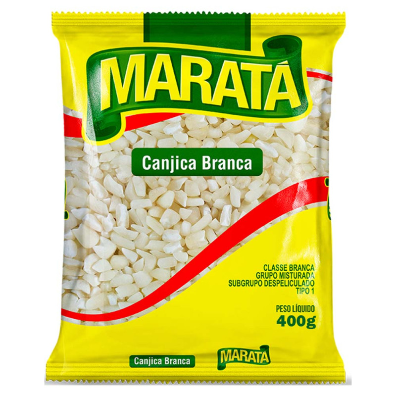 CANJICA BRANCA MARATÁ 400GR - FD COM 28 PC