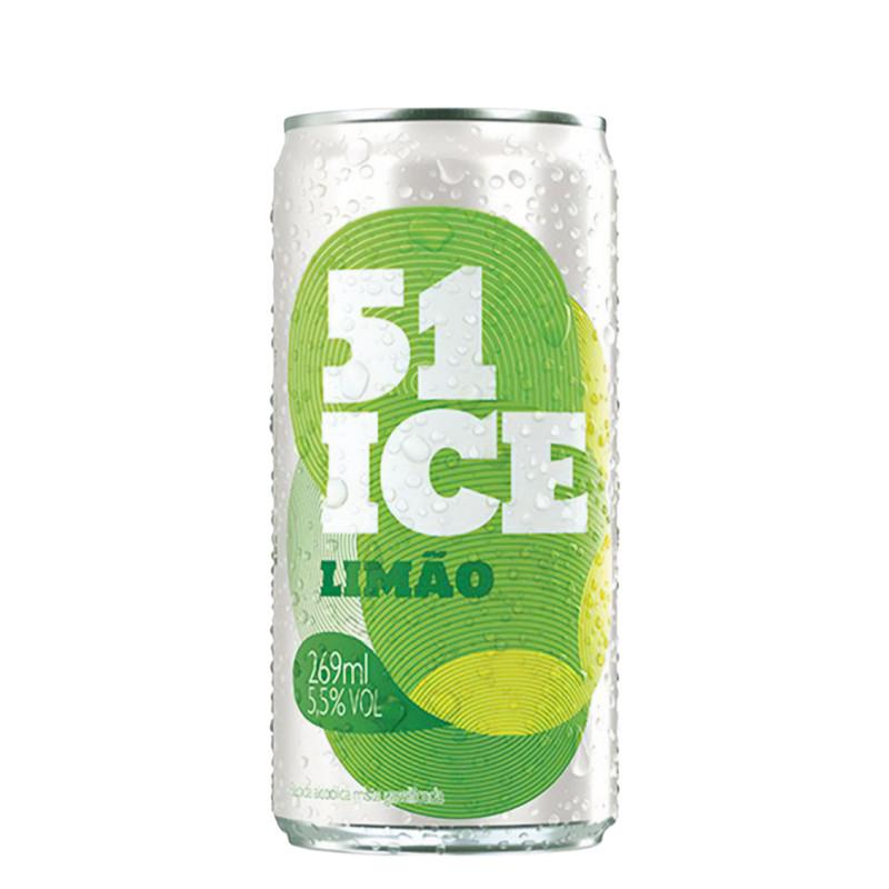 51 ICE LATA 269ML LIMÃO - FD COM 6 UN