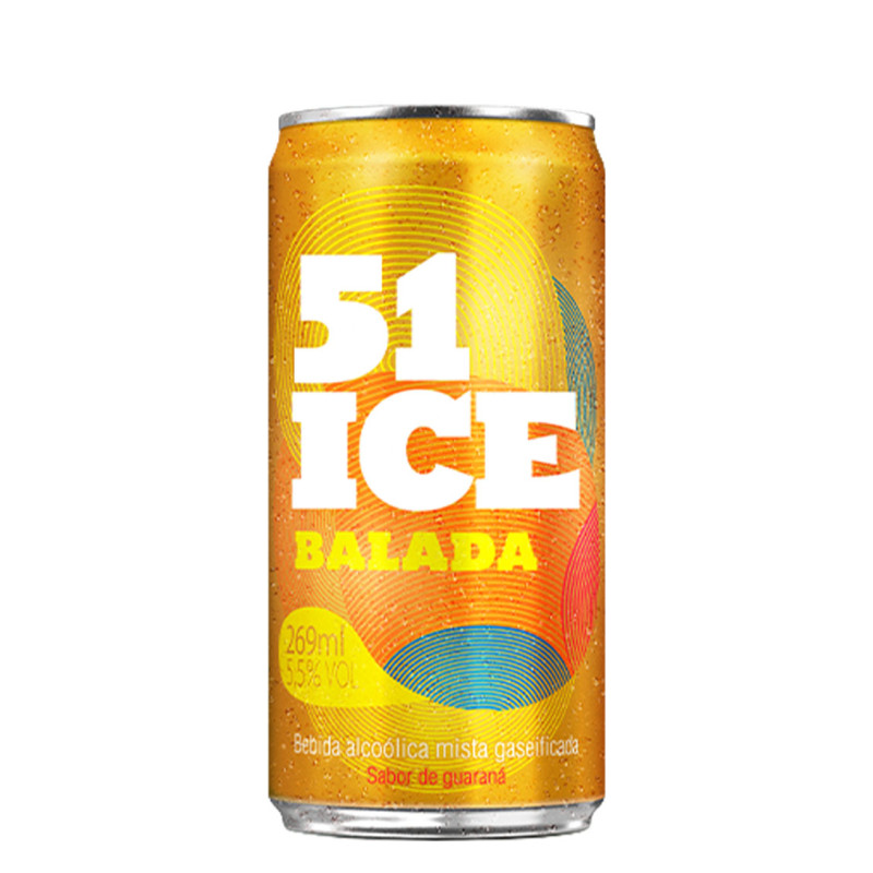 BEB. 51 ICE LATA 269ML - BALADA FD COM 6 UN