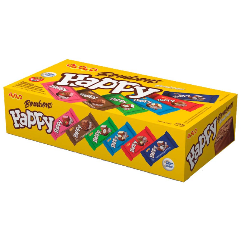 BOMBOM JAZAM 160GR HAPPY - UNIDADE