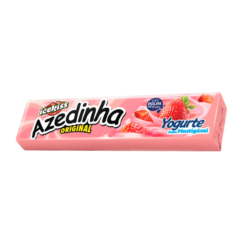 DROPS MASTIGÁVEL ICEKISS AZEDINHA IOGURTE 35GR - DP COM 15 UN