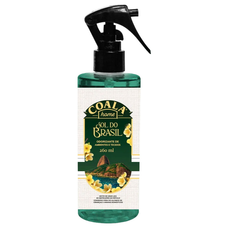 ODORIZANTE HOME COALA 260ML SOL DO BRASIL - CX COM 6 UN