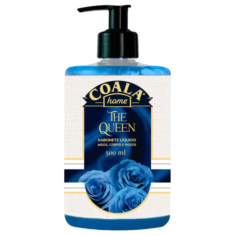 SABONETE LÍQUIDO HOME COALA 500ML THE QUEEN - CX COM 6 UN