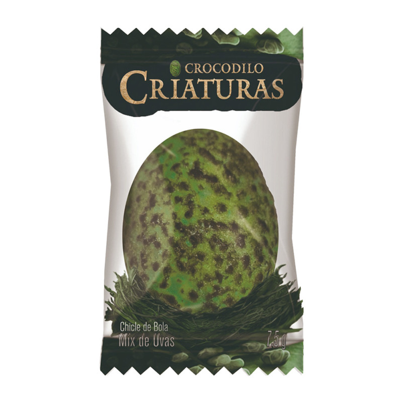 CHICLE SUKEST CRIATURAS 300GR MIX DE UVAS CROCODILO - DP COM 40 UN