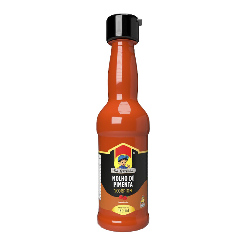 MOLHO DE PIMENTA DA TERRINHA 150ML SCORPION - CX COM 12 UN