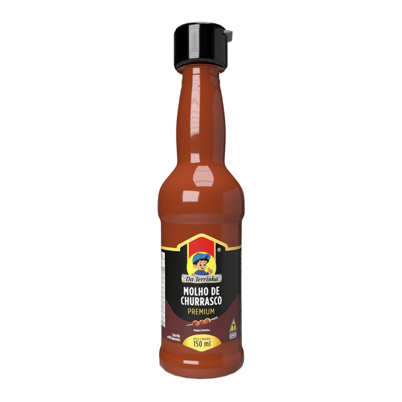 MOLHO DE CHURRASCO DA TERRINHA 150ML PREMIUM - CX COM 12 UN
