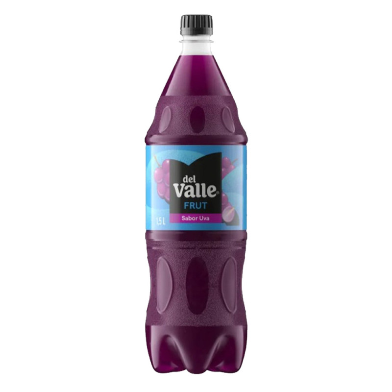 SUCO DEL VALLE FRUT PET 1,5 LITRO UVA - CX COM 6 UN