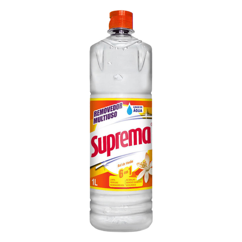 REMOVEDOR SUPREMA 1 LITRO SOL DE VERÃO - CX COM 12 UN