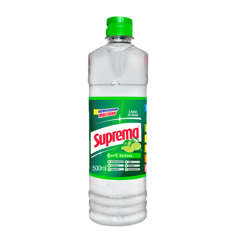 REMOVEDOR SUPREMA 500ML VERBENA - CX COM 12 UN