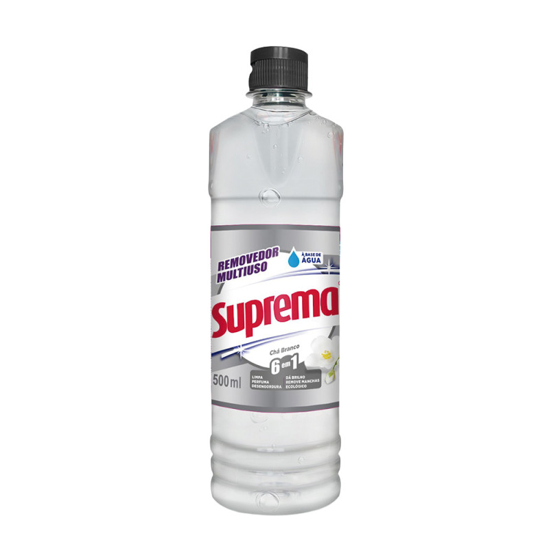 REMOVEDOR SUPREMA 500ML CHÁ BRANCO - CX COM 12 UN