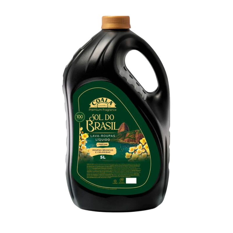LAVA ROUPA LIQUIDO COALA 5LT - SOL DO BRASIL CX COM 3 UN