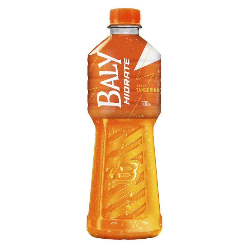 BALY HIDRATE ISOTÔNICO 500ML TANGERINA - FD COM 6 UN